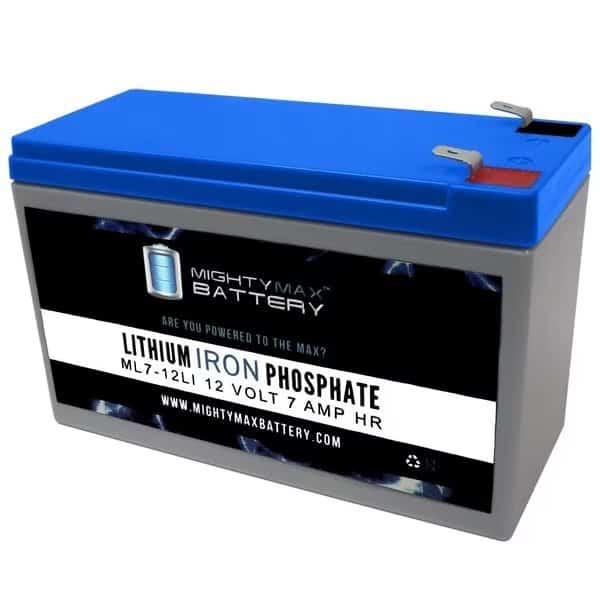 12V 7AH Lithium Replacement Battery for GTO Pro 1000 Gate Operator