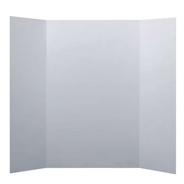 Project Board, 1 Ply, 36" W x 48" L, White, PK24