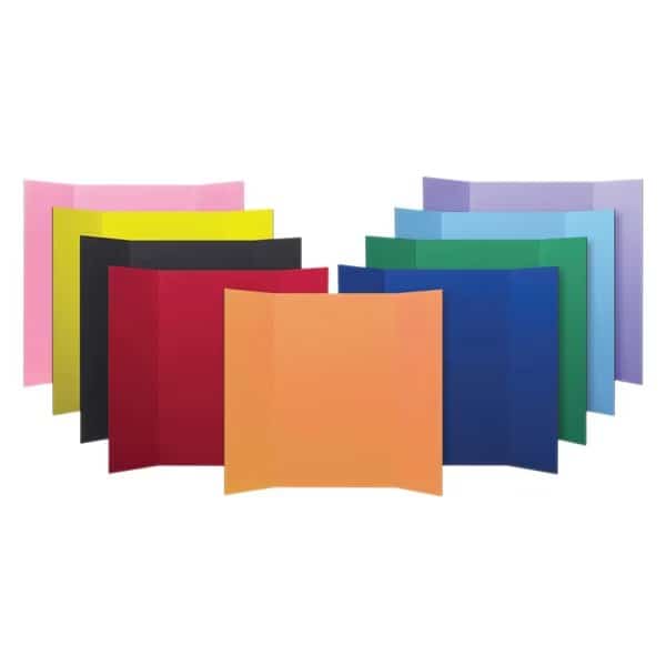 Corrugated Project Board, Assorted Colors, 36" W x 48" L, PK24