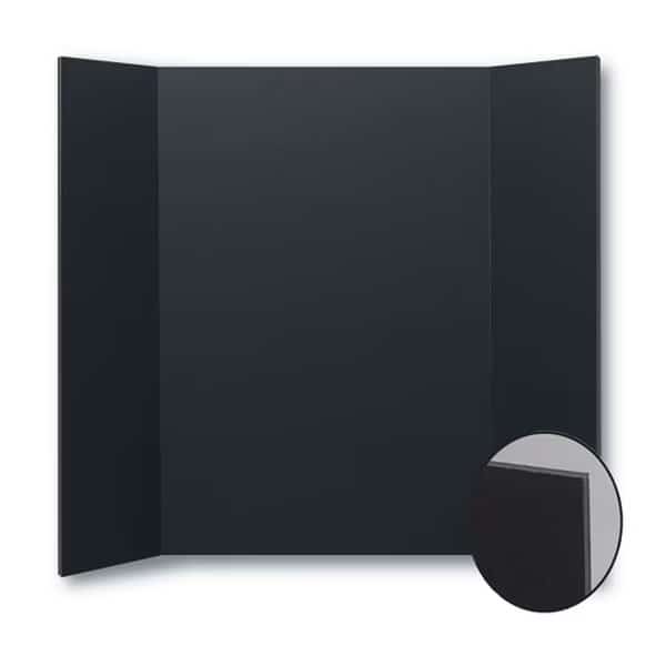 Foam Project Board, 36" x 48", Black, PK10