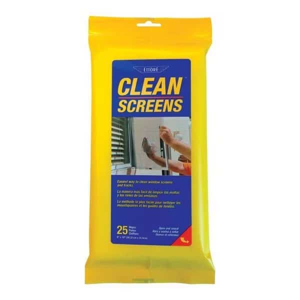 Ettore Screen Cleaner 25 ct Wipes