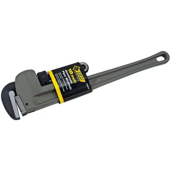 Steel Grip Pipe Wrench 18 in. L 1 pc