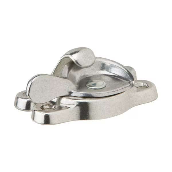 Ives Bright Brass Aluminum Window Lock 1 pk
