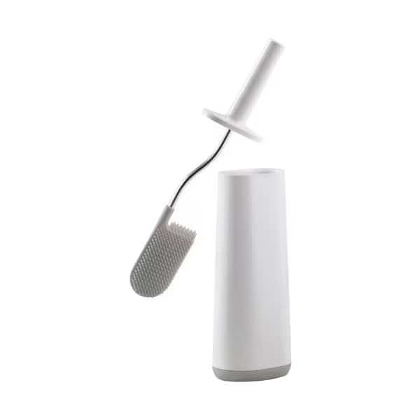 Joseph Joseph Flex Toilet Bowl Brush & Holder Gray