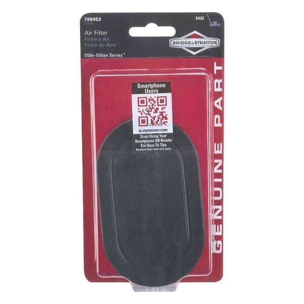 Briggs & Stratton 550e-550ex Small Engine Air Filter For 550e-550ex Series