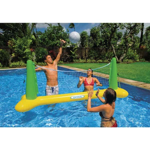 Intex Multicolored Vinyl Inflatable Volleyball Pool Game