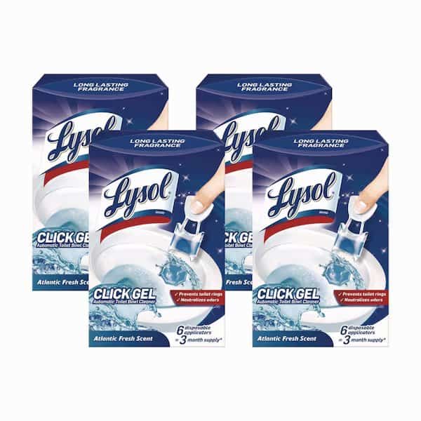 Click Gel Automatic Toilet Bowl Cleaner, Ocean Fresh, PK24