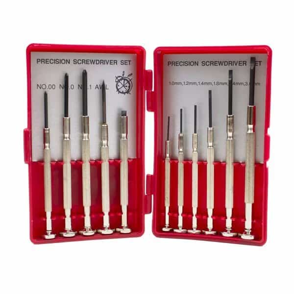 Mini Tool Set with Screwdrivers Needlepoint and Magnet, 11pcs. 6pk
