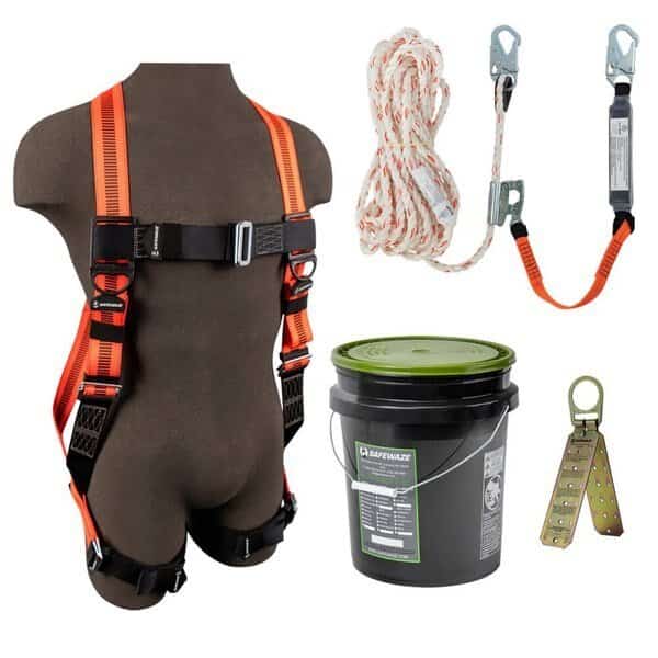 Roofer's Fall Protection Kit, Size: Universal