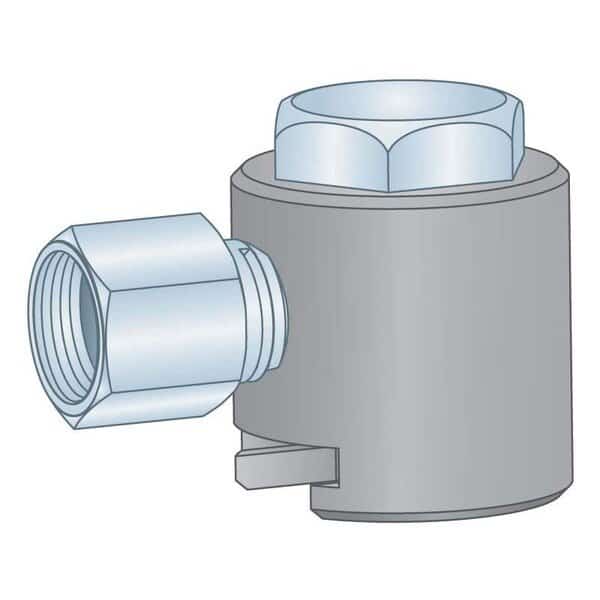 PullOn Btn Hd Coupler M10x1(F) AL PL