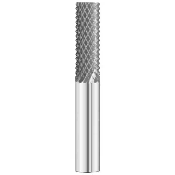 2-Flute - 28 Degree Helix - 5600 MATRX Burr Routers, RH Spiral, Style A - No End Cut, 1/8