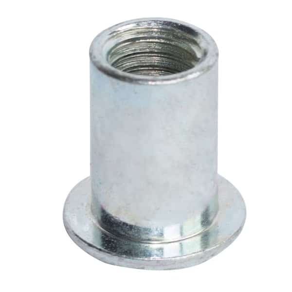 Rivet Nut, #10-24 Thread Size, Aluminum, 250 PK