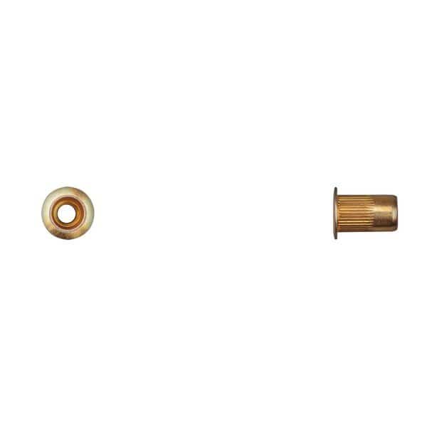Ylw Zinc Rd Type Nutserts 10-24 Thrd Siz, Mfr#: 12698PK, DISCO