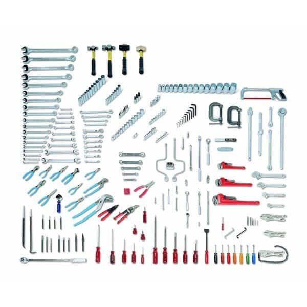 Set 255 Pc SAE Intermediate Set 1/4" 3/8