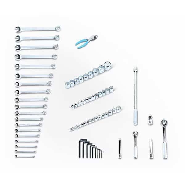 Set 75 Pc Met Apprentice Set 3/8", 1/2