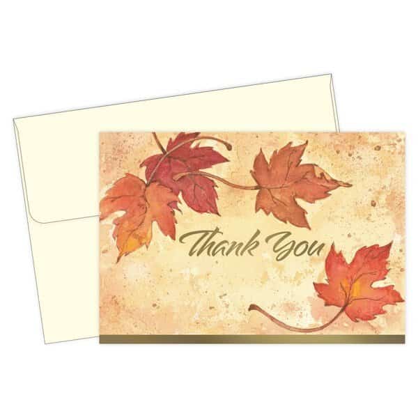 Note Card and Envelopes, Thank You, PK50, Great Papers, Mfr#: 2017002