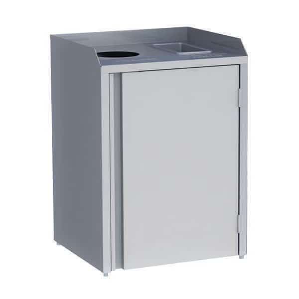 Stainless Waste/Recycle Station-Top Acce , Mfr#: 3312