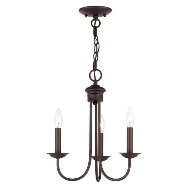 Estate 3 Light Bronze Mini Chandelier , Mfr#: 42683-07