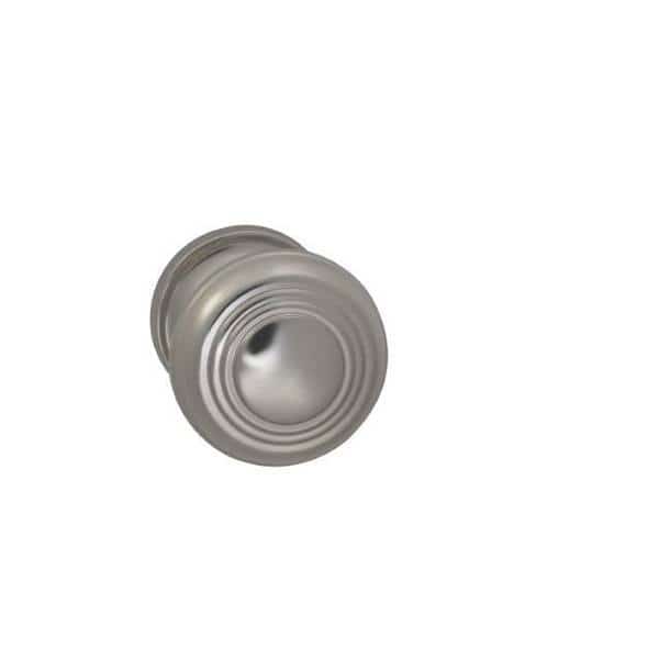 Knob 1-3/4" Rose Pass 2-3/4" BS T 1-3/4" Doors Bright Nickel 970