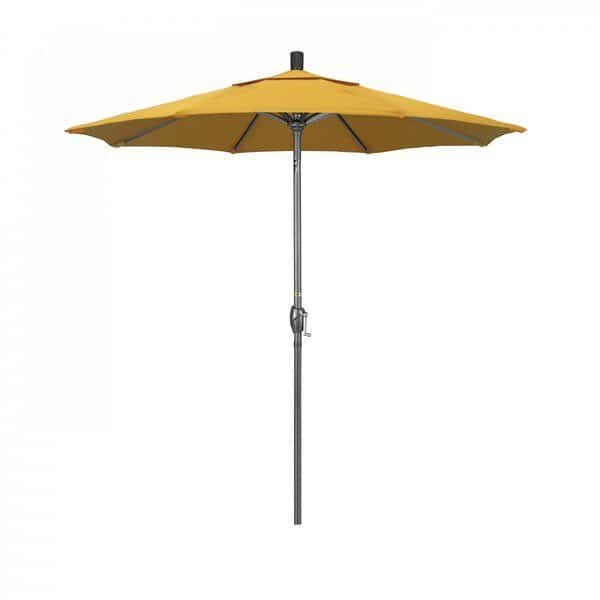 Patio Umbrella,Gray Aluminum Frame,7-1/2, Mfr#: 194061000000, MARCH