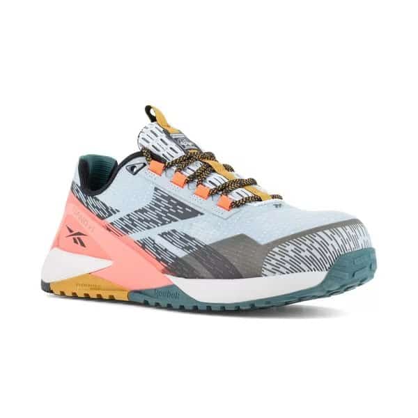 Womens Slate Blue and Salmon Comp To, PR