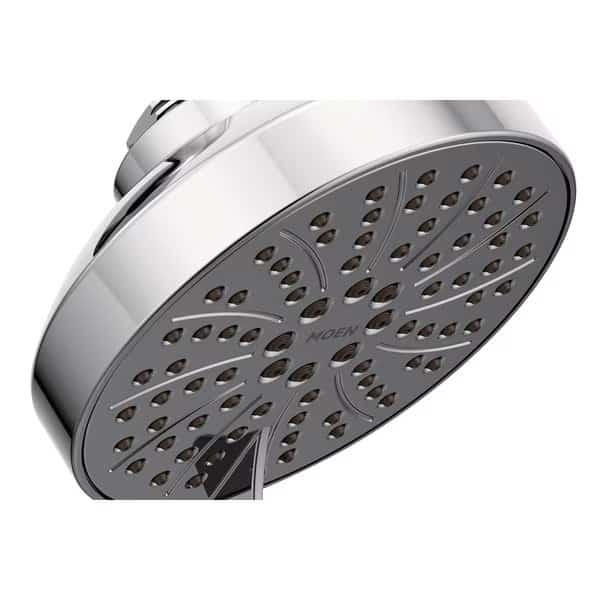 Six-Function 4.5" Diameter Spray Head Eco-Performance Showerhead