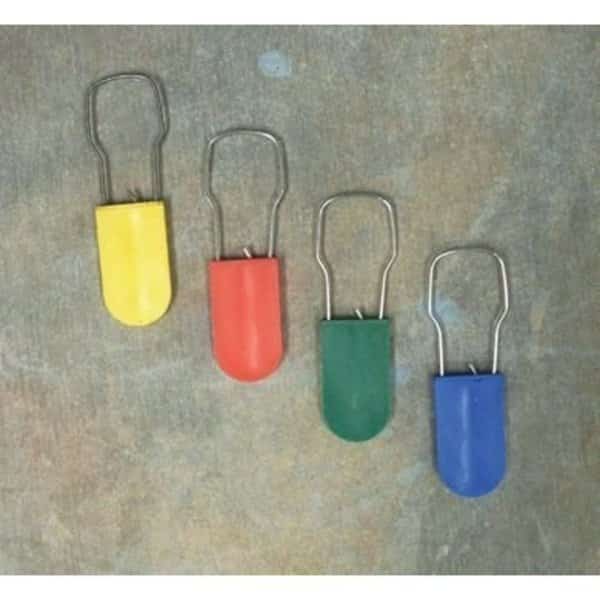 PLASTIC PADLOCK WIRE SEALS COLOR YELLOW TLS123YL