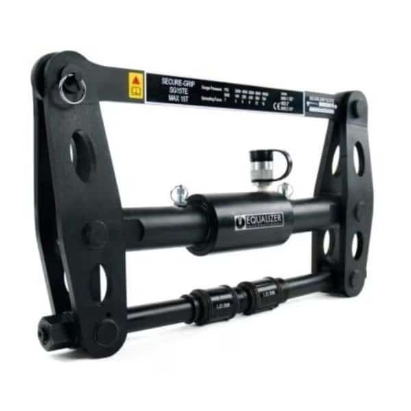 169 Ton, Hydraulic SecureGrip Flange Spreader Set, 394 In Maximum Spread
