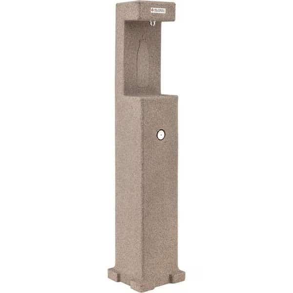 Outdoor Bottle Filling Station, Rotocast Granite Finish