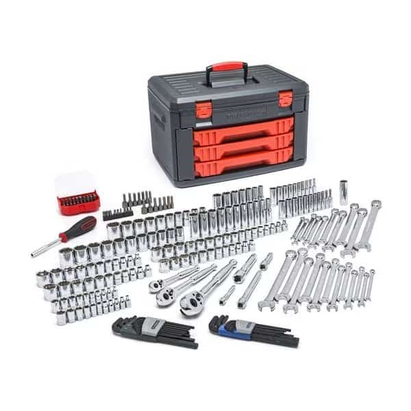 Master Tool Set, Drawr, Carry Case, 219pcs.