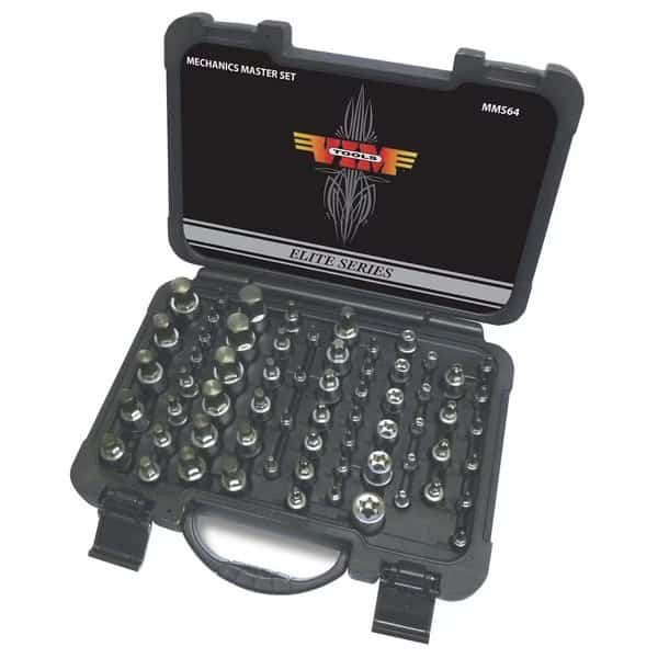 VIM Tools Mechanic's Master Hex and Torx 64-Piece Set, Vim Products, Mfr#: MMS64