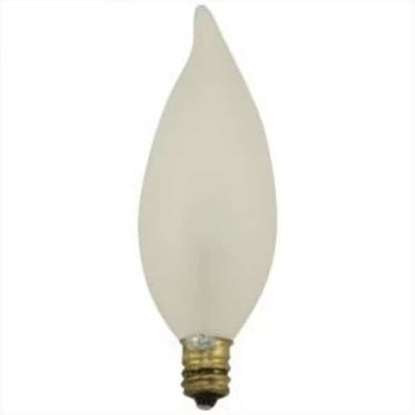 Replacement For LIGHT BULB LAMP 40CFF INCANDESCENT DECORATIVE BENT TIP 4PK