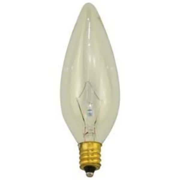 Replacement For BATTERIES AND LIGHT BULBS 40CTC130V INCANDESCENT DECORATIVE TORPEDO TIP 4PK