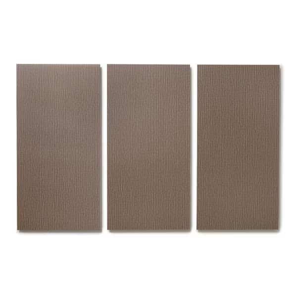 LUCIDA SURFACES, FabCore Copper Knit 12 in. x 24 in. 3mm 28MIL Glue Down Luxury Vinyl Tiles (36 sq.ft), 18PK