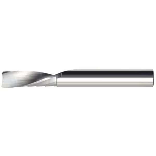 5/16x3/4x1/2x3 1FL O-Flute Dwncut Spiral Router With Chamfer as Per Print