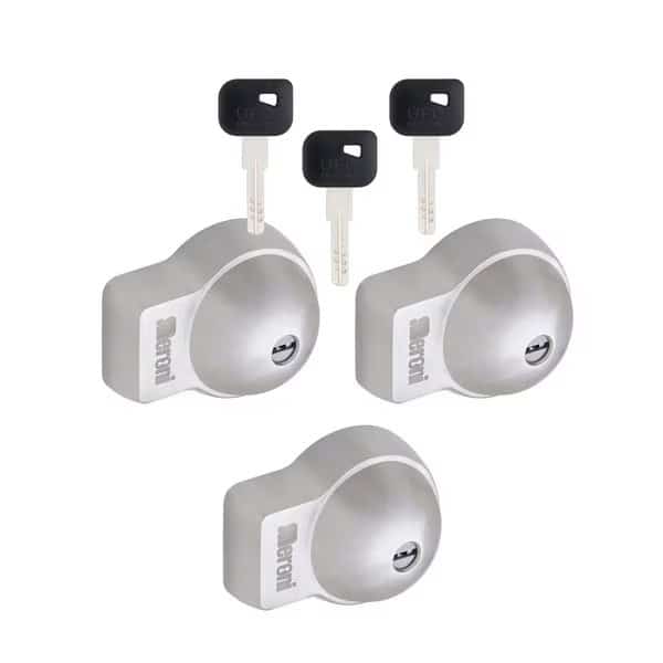 UFO+ (3) Lock Kit Keyed-alike with (3) reversible keys