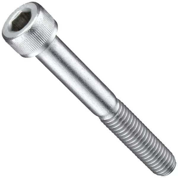 1/4"-28 Socket Head Cap Screw, Plain 18-8 Stainless Steel, 3 in Length, 500 PK