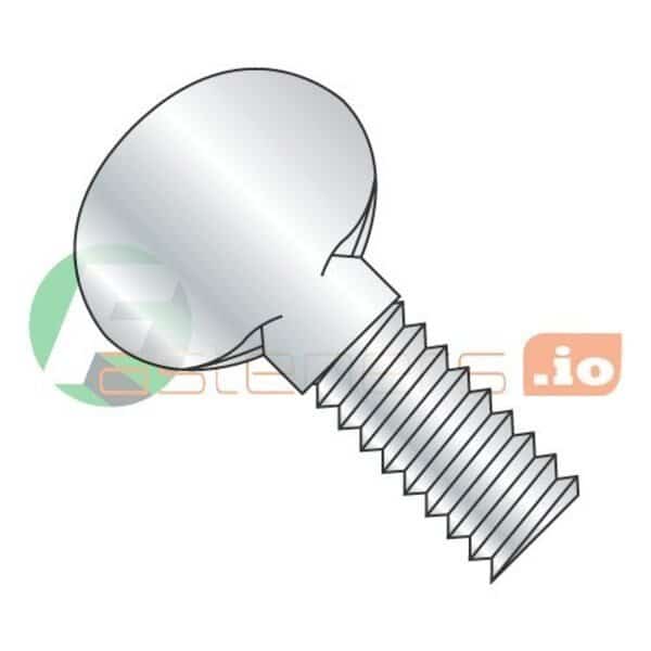 Thumb Screw, 1/4"-20 Thread Size, Spade, Zinc Plated Steel, 0.55 in Head Ht, 1-1/4 in Lg, 600 PK, Newport Fasteners, Mfr#: 909220