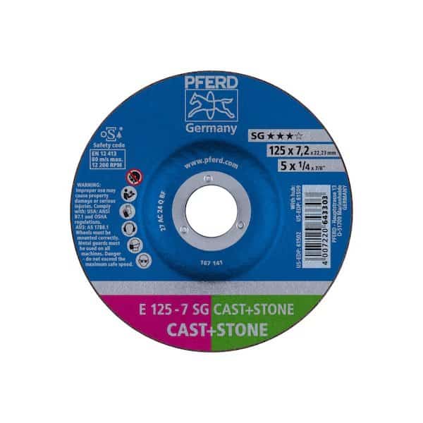 Grinding Wheel, 5" x1/4