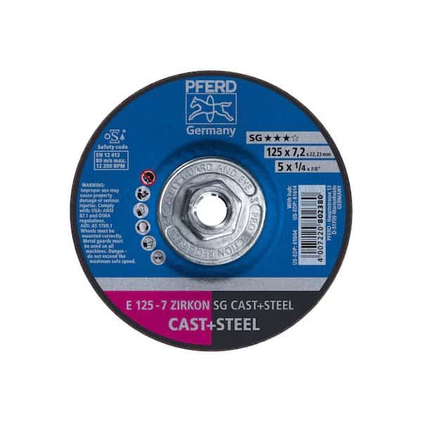 Grinding Wheel, 5"x1/4