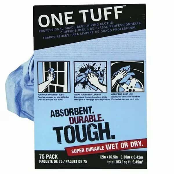 12" x 16" One Tuff Cloth Wiper, Dispenser Box, PK 75