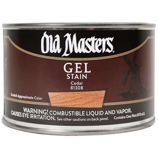 1 Pt Cedar Oil-Based Gel Stain