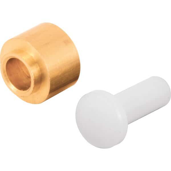 11/32 in. Flat Brass Sliding Window Roller 2 Pack