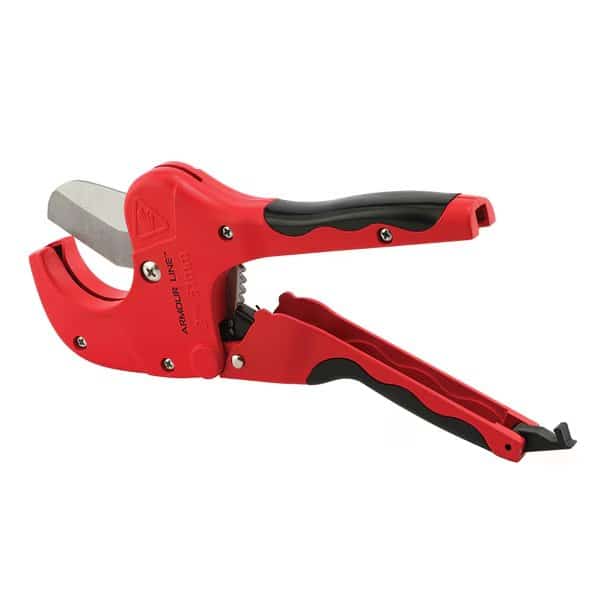PVC Pipe Cutter With Ratcheting Mechanism, Up To 2 in. Diameter Single Pack