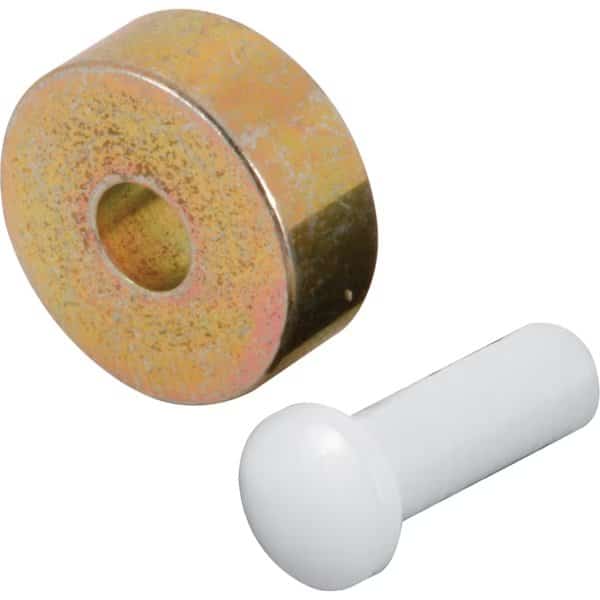 1/2 in. Flat Steel Sliding Window Roller, with Axle Pins, Keller 4 Pack, Prime-Line, Mfr#: G 3060