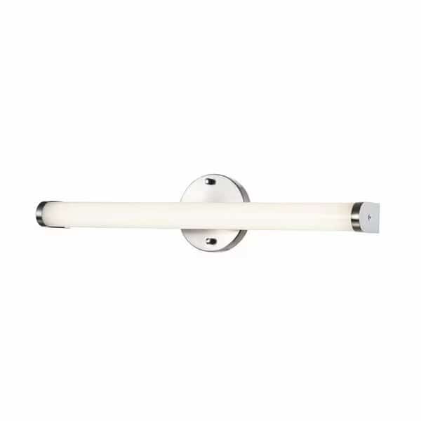 Integrated LED Vanity Light Fixture, 3000K, Energry Star, Satin Nickel Finish, 5PK