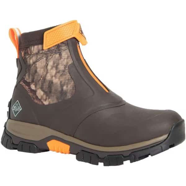 Men's Breakup Country Apex Mid Zip Ankle Boot, Plain Toe, 8" Height, Brown, 15