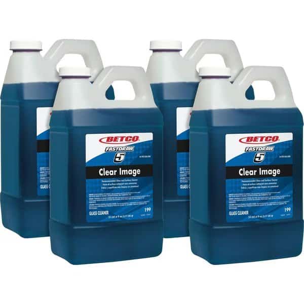 Liquid Deep Blue Glass Cleaner - FASTDRAW 23, Multi, 4 PK