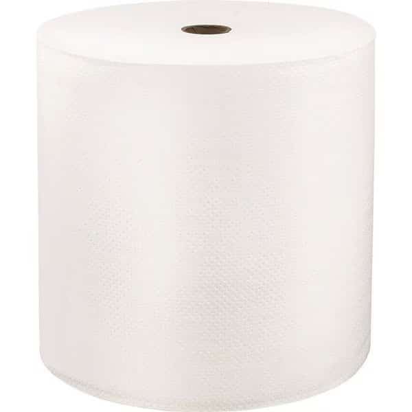 Hardwound Paper Towels, Continuous Roll Sheets, White, 6 PK, Locor, Mfr#: SOL46901