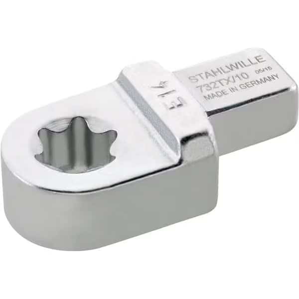TORX insert tool SizeE8 Size of mount 9x12 mm